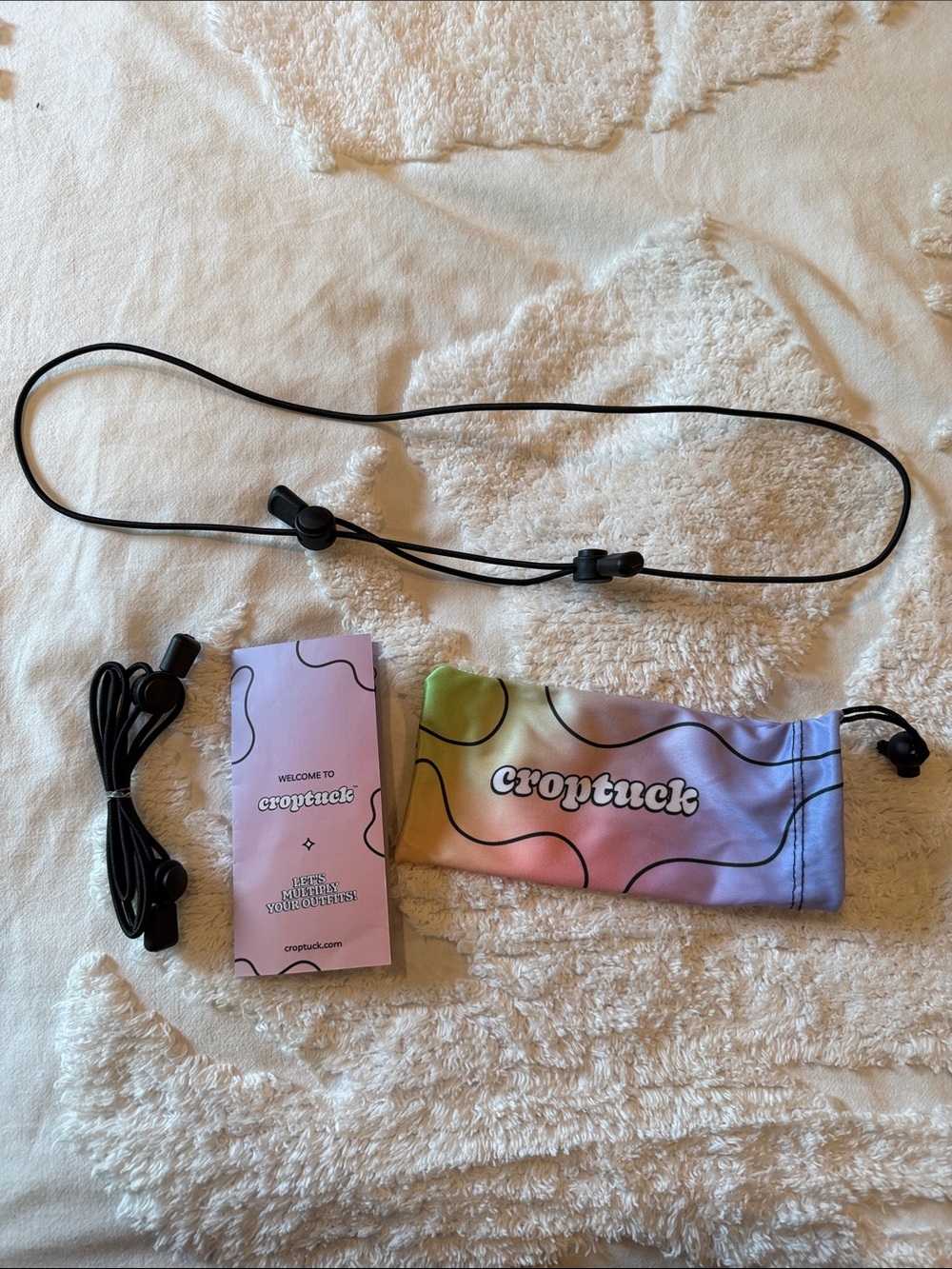 Croptuck from TikTok Strap and Pouch Set - size L